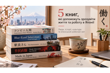 5 книг, які допоможуть зрозуміти життя та роботу в Японії
